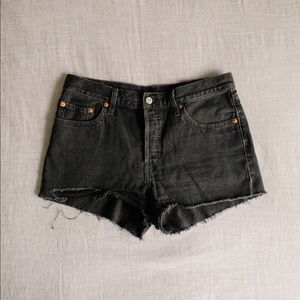 Levi’s 501 High Waisted Cut Off Shorts